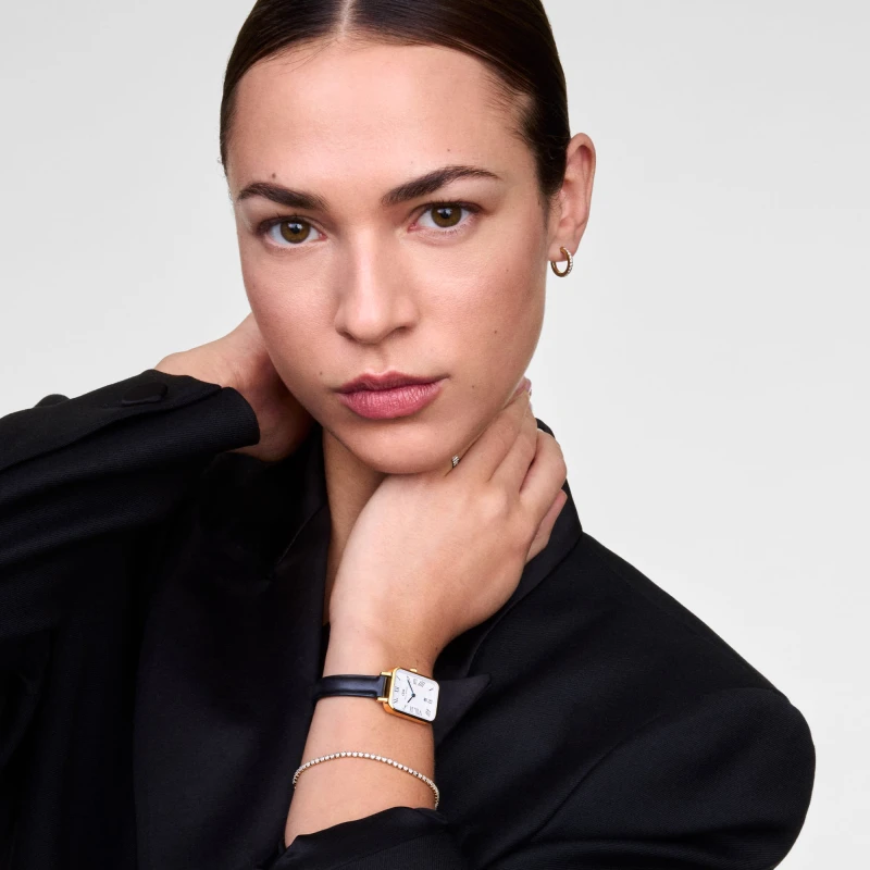 Montre Daniel Wellington - Quadro Roman Numerals Date Sheffield Gold - 20mm