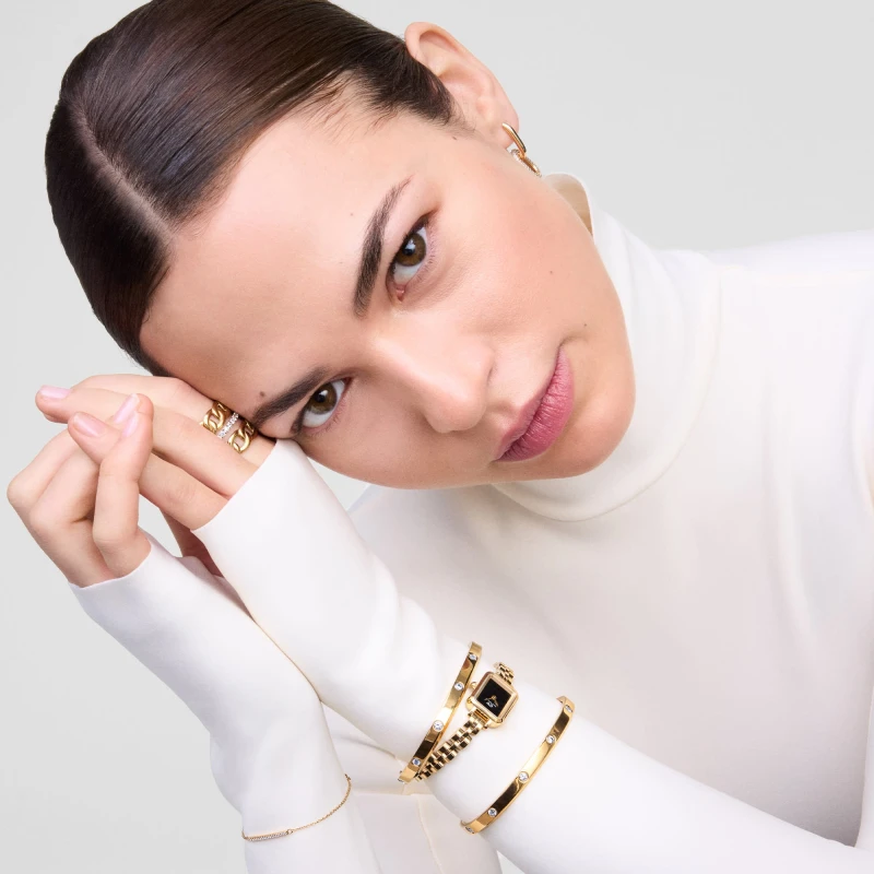 Montre Daniel Wellington - Quadro Mini Arch 3-link Onyx Sunray Gold