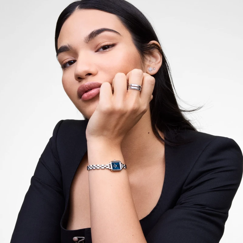 Montre Daniel Wellington - Quadro Mini Arch 3-link Arctic Sunray Silver