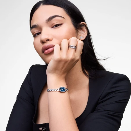Montre Daniel Wellington - Quadro Mini Arch 3-link Arctic Sunray Silver