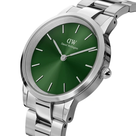Montre Daniel Wellington - Iconic Link Emerald Silver - 40mm