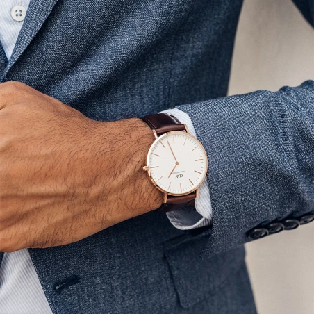 Montre Daniel Wellington - Classic Bristol Rose Gold - 40mm