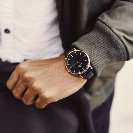 Montre Daniel Wellington - Classic Reading Black Rose Gold - 40mm