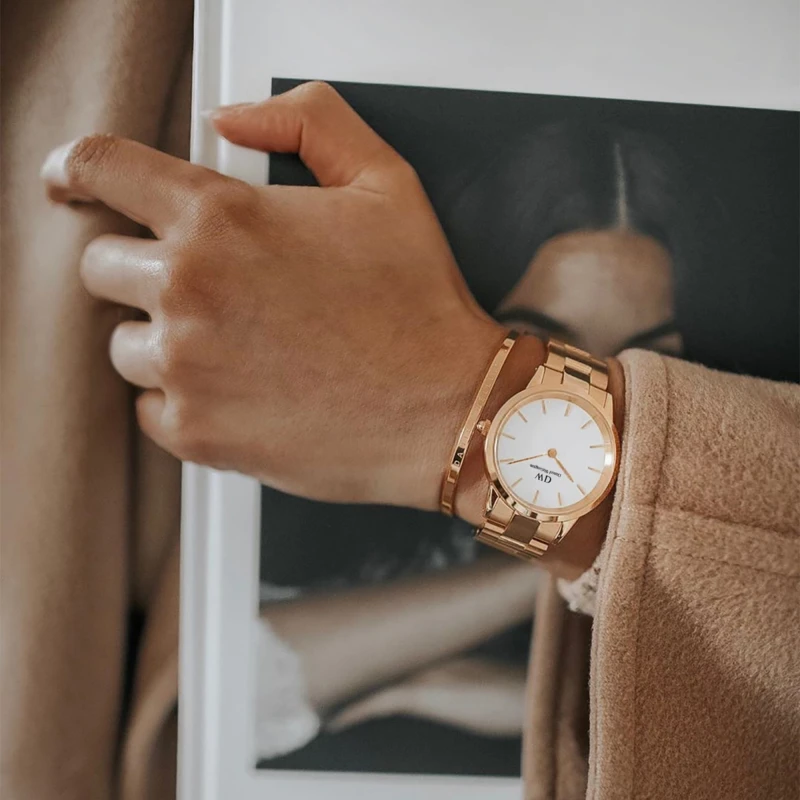 Montre Daniel Wellington - Iconic Link Rose Gold - 36mm