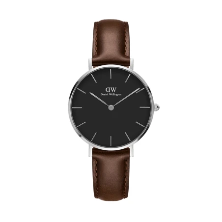 Montre Daniel Wellington - Petite Bristol Black Silver - 32mm