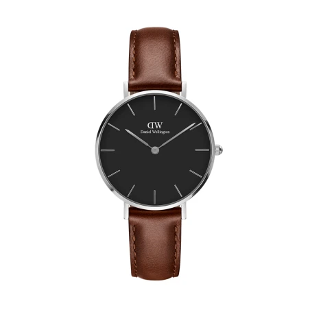 Montre Daniel Wellington - Petite St Mawes Black Silver - 28mm