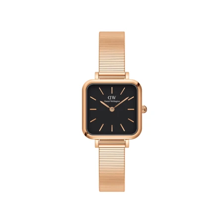 Montre Daniel Wellington - Quadro Studio Black Rose Gold - 22mm