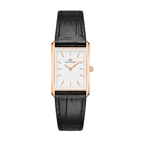 Montre Daniel Wellington - Bound Black Crocodile Rose Gold