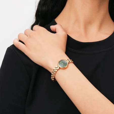 Montre Daniel Wellington - Elan Lumine Malachite Rose Gold - 22mm