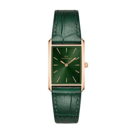 Montre Daniel Wellington - Bound Crocodile Emerald Sunray Rose Gold