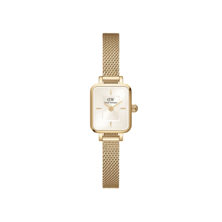 Montre Daniel Wellington - Quadro Mini Evergold Champagne