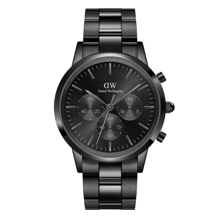 Montre Daniel Wellington - Iconic Chronograph Link Onyx B - 42mm