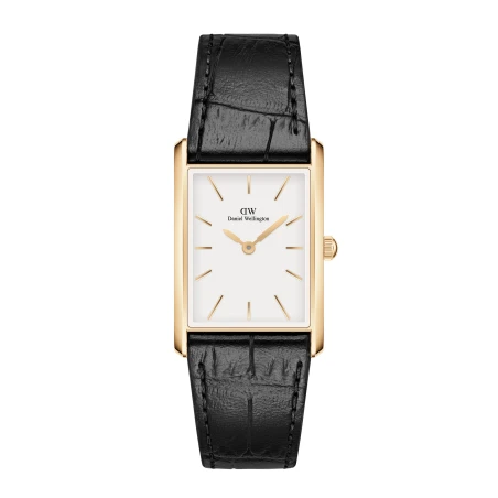 Montre Daniel Wellington - Bound Black Crocodile Gold