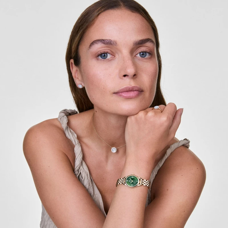 Montre Daniel Wellington - Ophelia Mini Emerald Gold