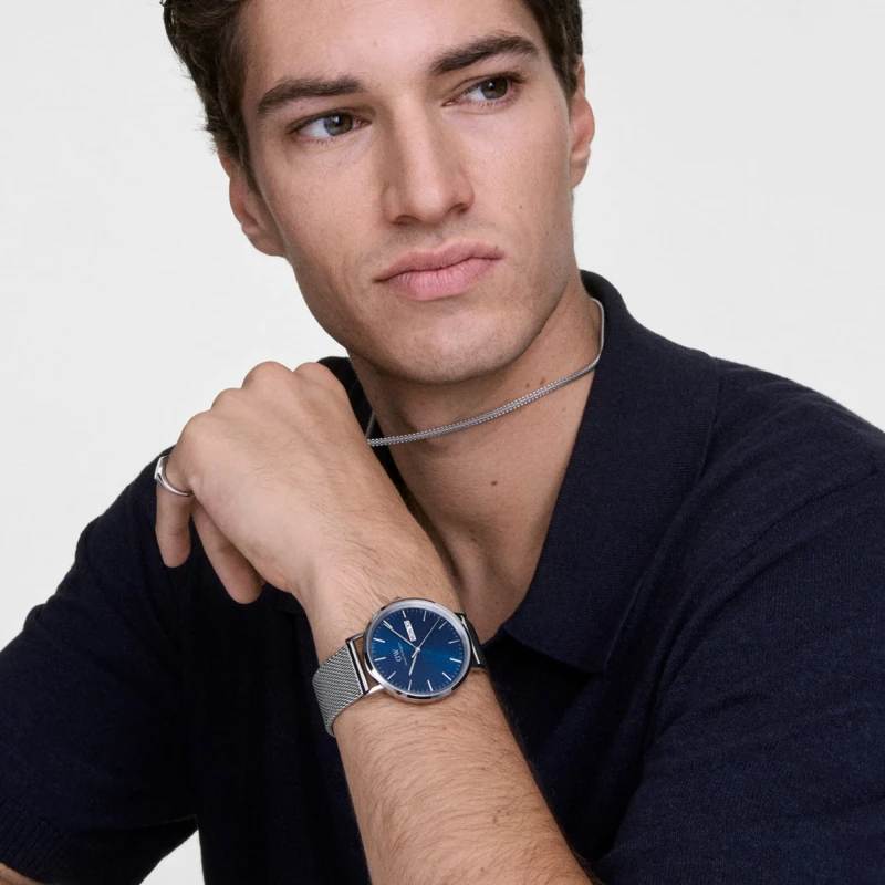 Montre Daniel Wellington - Classic Day Display Sterling Arctic - 40mm