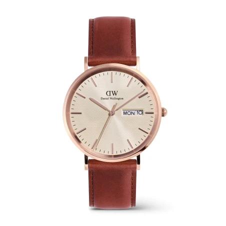 Montre Daniel Wellington - Classic Day Display St Mawes Rose Gold Champagne - 40mm