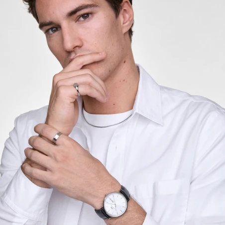 Montre Daniel Wellington - Classic Day Display Sheffield Silver - 40mm