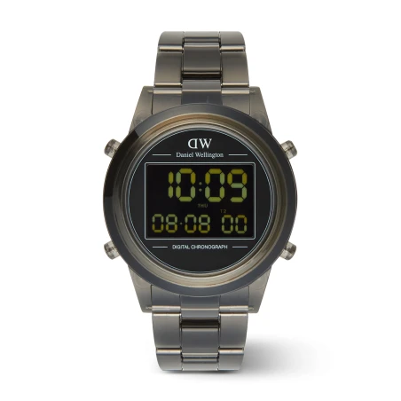 Montre Daniel Wellington - Retro Digital Dark Grey Dark Grey - 36mm