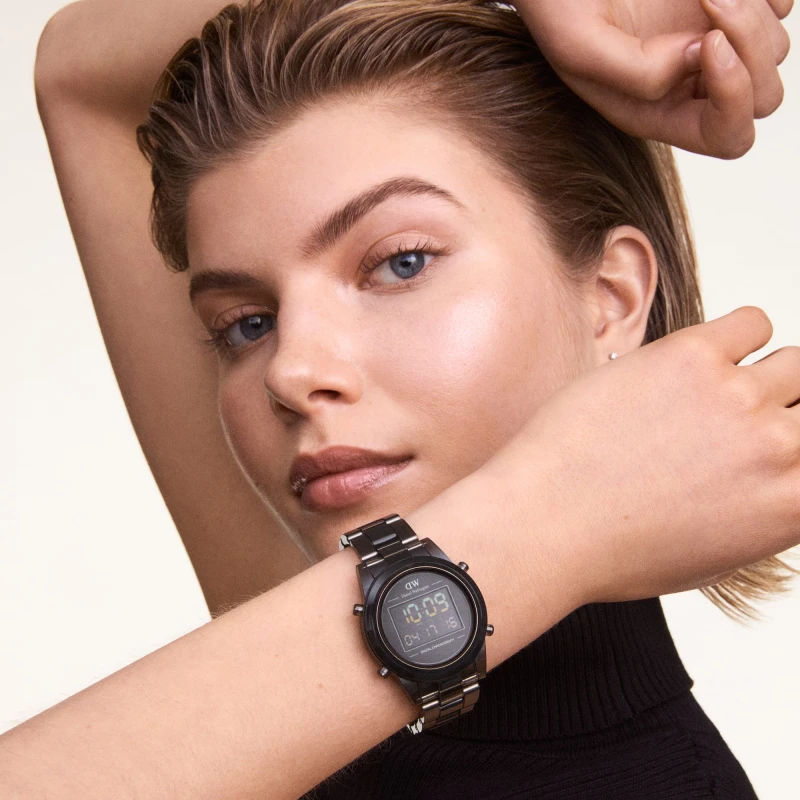 Montre Daniel Wellington - Retro Digital Dark Grey Dark Grey - 36mm