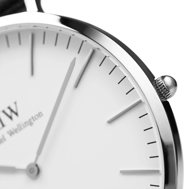 Montre Daniel Wellington - Classic St Mawes Silver - 40mm