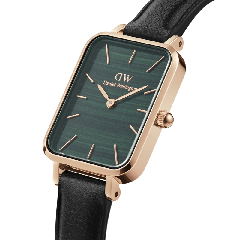Montre Daniel Wellington - Quadro Pressed Sheffield Green Rose Gold - 20mm