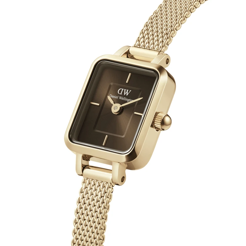 Montre Daniel Wellington - Quadro Mini Evergold Amber