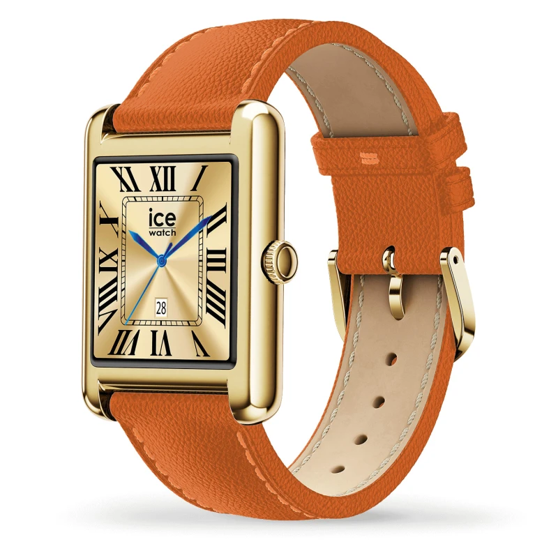 Montre Ice-Watch - Smart Tks 2.0 Rectangulaire 1.41 - Gold Orange