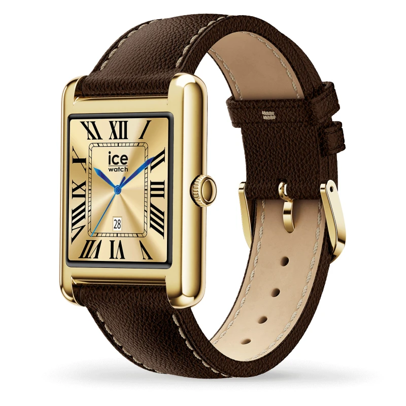 Montre Ice-Watch - Smart Tks 2.0 Rectangulaire 1.41 - Gold Chocolate