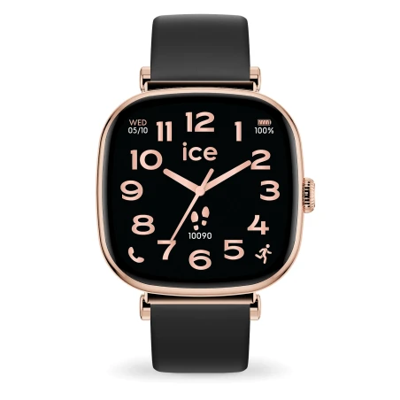 Montre Ice-Watch - Smart Sq 2.0 Carrée 1.70 - Rose-Gold Black