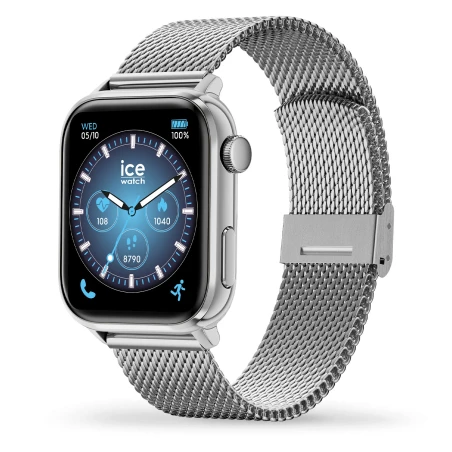 Montre Ice-Watch - Smart 3.0 Rectangulaire 1.78 - Silver Milanese