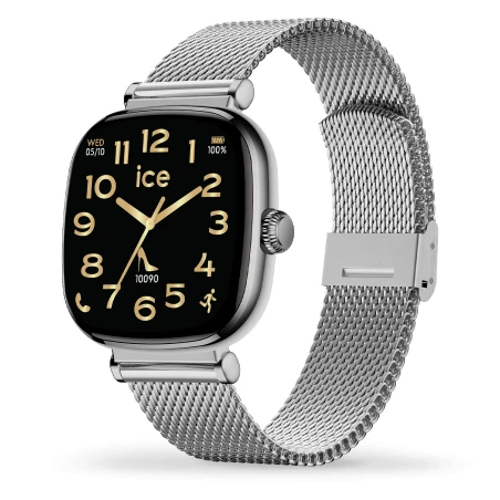 Montre Ice-Watch - Smart Sq 2.0 Carrée 1.70 - Silver Milanese