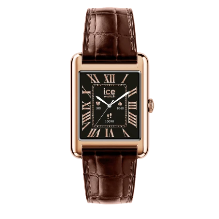 Montre Ice-Watch - Smart Tks 2.0 Rectangulaire 1.41 - Rose-Gold Brown