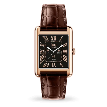 Montre Ice-Watch - Smart Tks 2.0 Rectangulaire 1.41 - Rose-Gold Brown