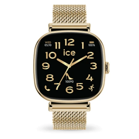 Montre Ice-Watch - Smart Sq 2.0 Carrée 1.70 - Gold Milanese