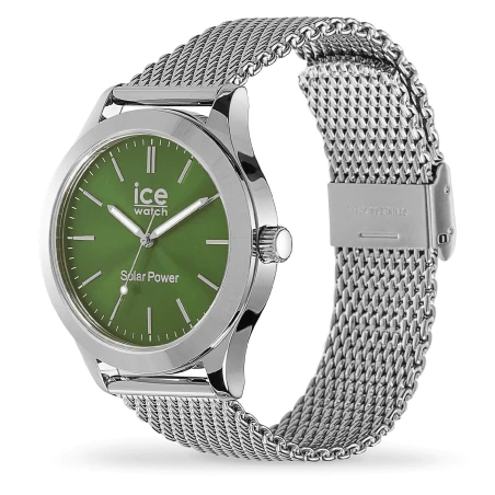 Montre Ice-Watch - Steel Solar - Silver Green