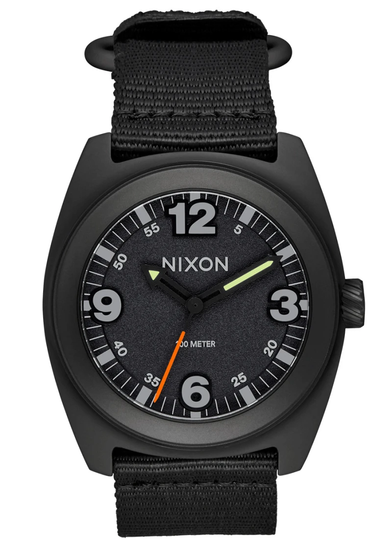 Montre Nixon - Clutch 42 - All Matte Black / Black
