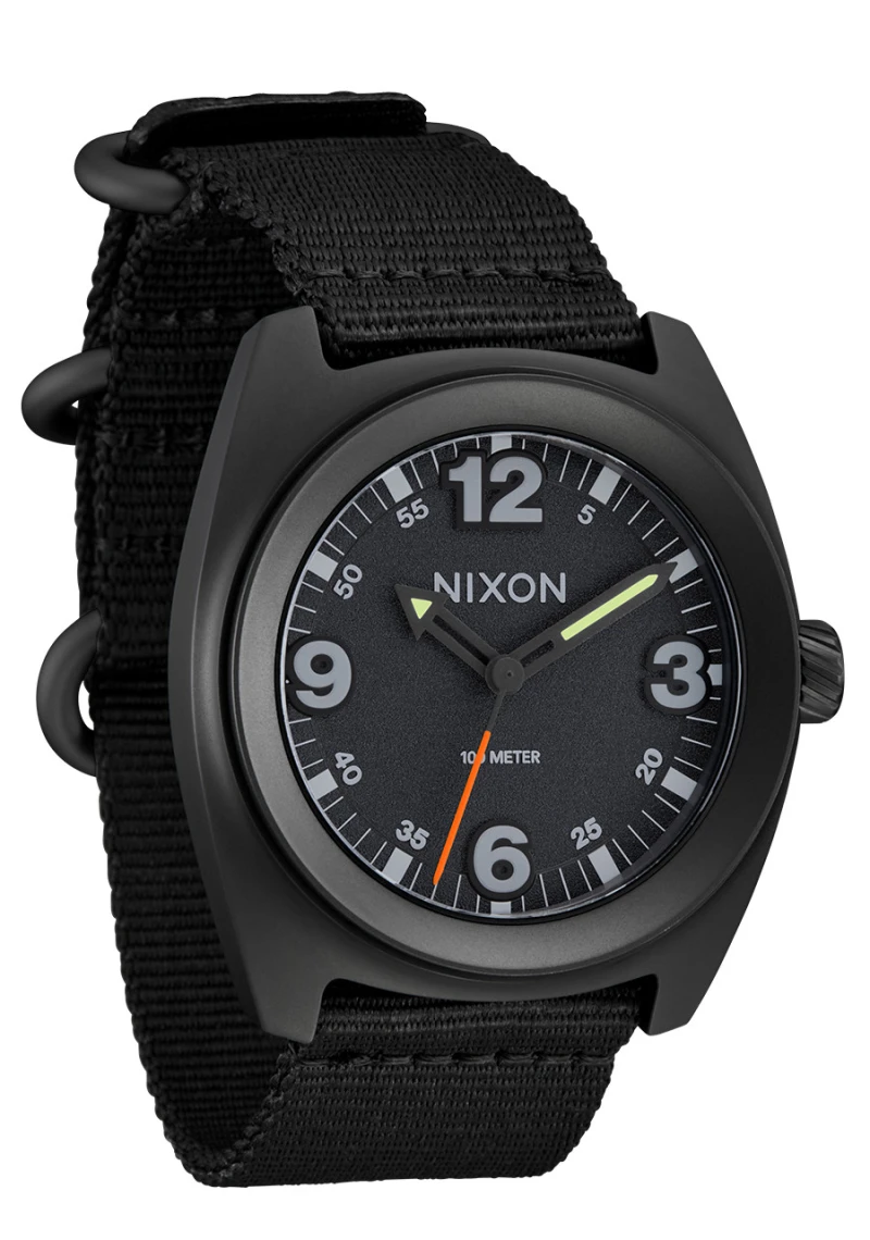 Montre Nixon - Clutch 42 - All Matte Black / Black