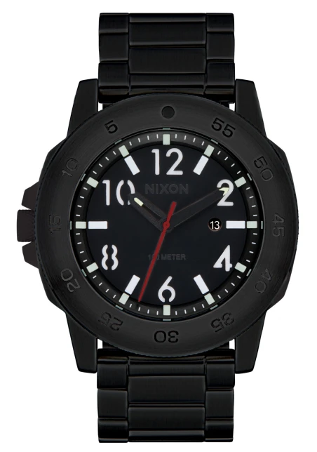 Montre Nixon - Smyth 44 - Super Black / Black