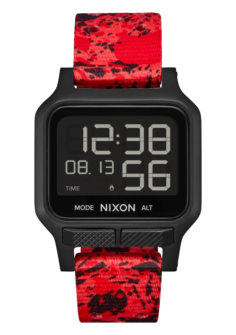 Montre Nixon - Heat - Black / Red
