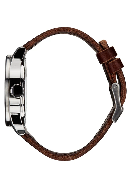 Montre Nixon - Sentry Leather - Blue / Brown