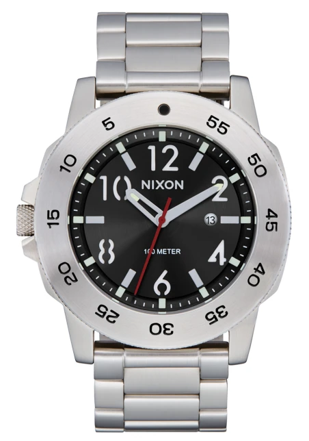 Montre Nixon - Smyth 44 - Silver / Black