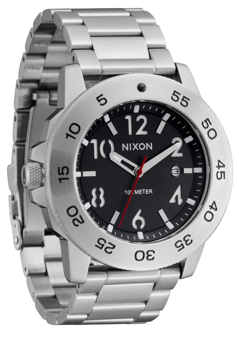 Montre Nixon - Smyth 44 - Silver / Black