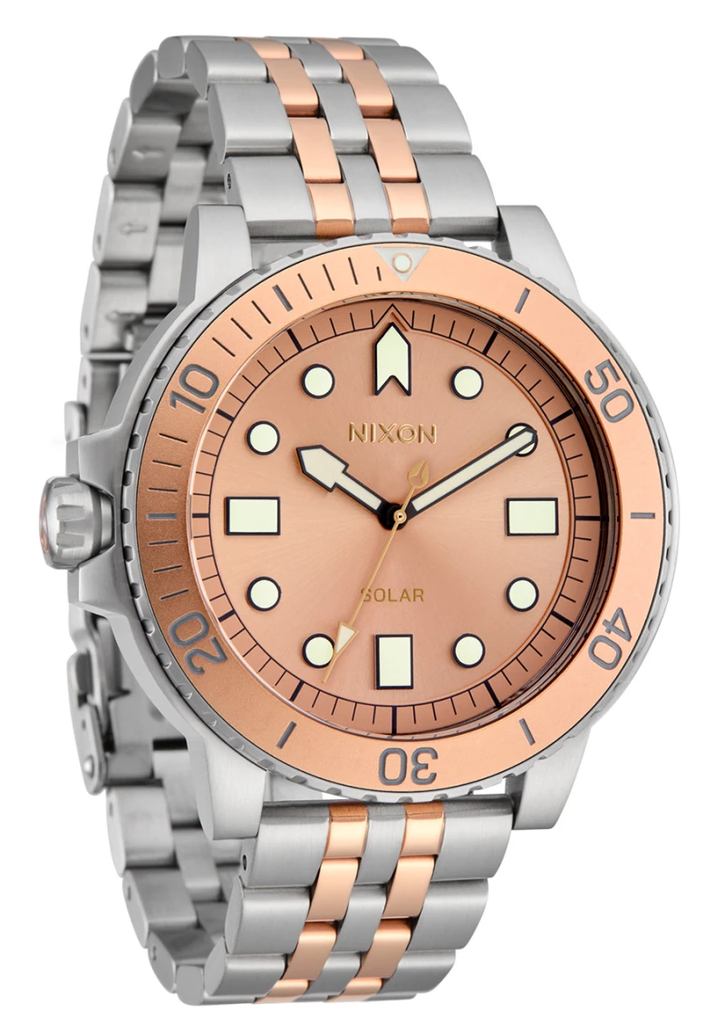 Montre Nixon - Stinger 44 - Silver / Coral