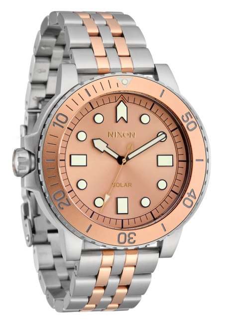 Montre Nixon - Stinger 44 - Silver / Coral