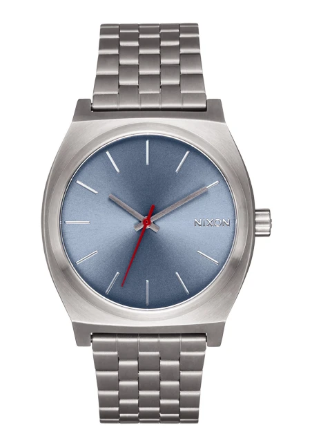 Montre Nixon - Time Teller - Light Gunmetal / Dusty Blue