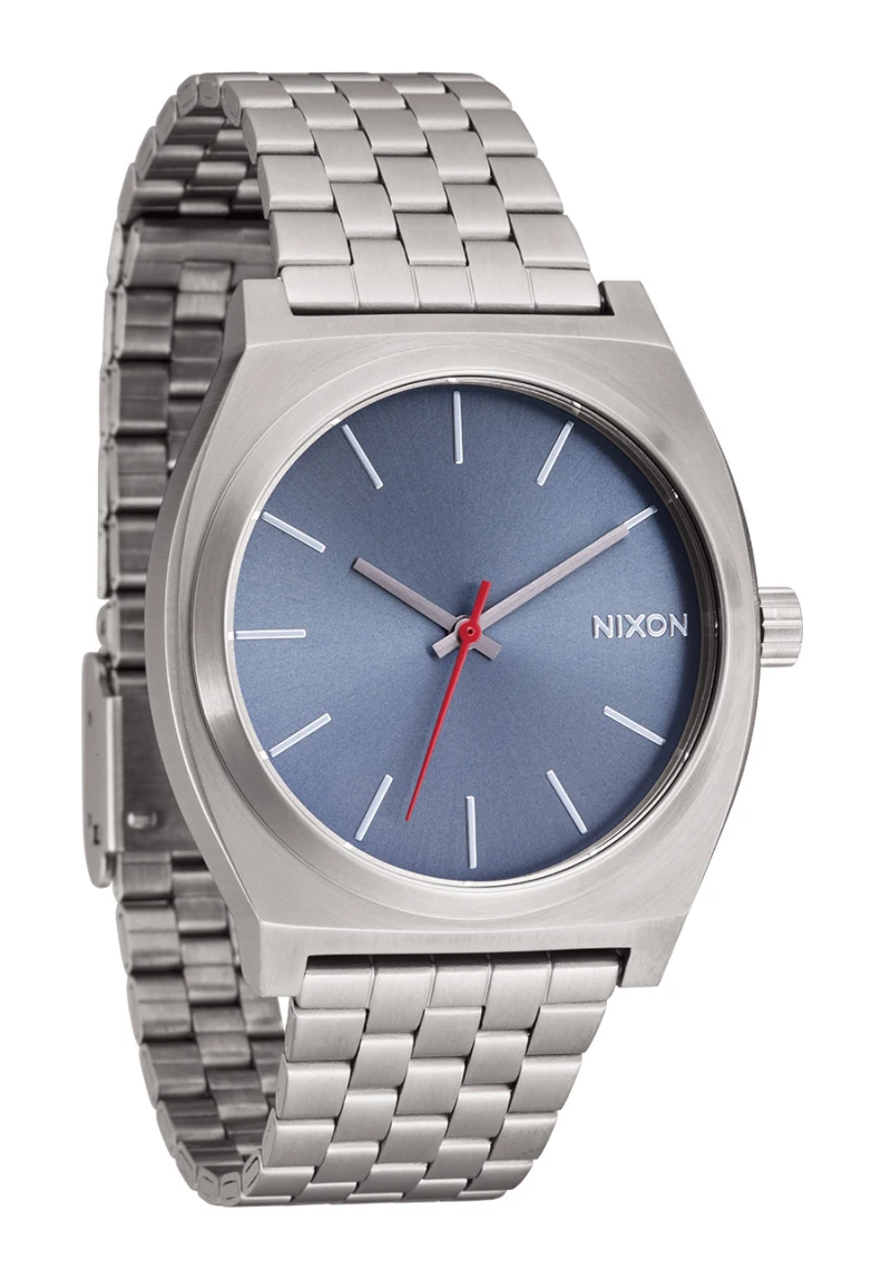 Montre Nixon - Time Teller - Light Gunmetal / Dusty Blue
