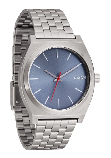 Montre Nixon - Time Teller - Light Gunmetal / Dusty Blue