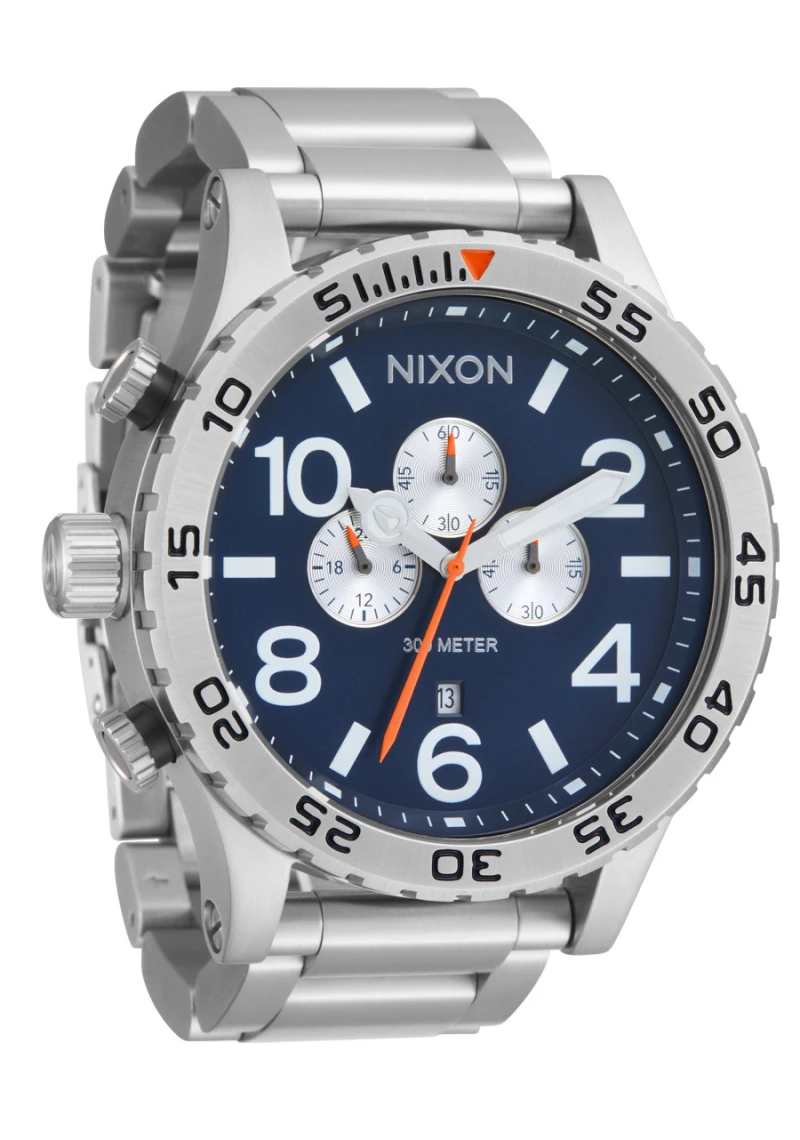 Montre Nixon - 51-30 Chrono - Silver / Midnight