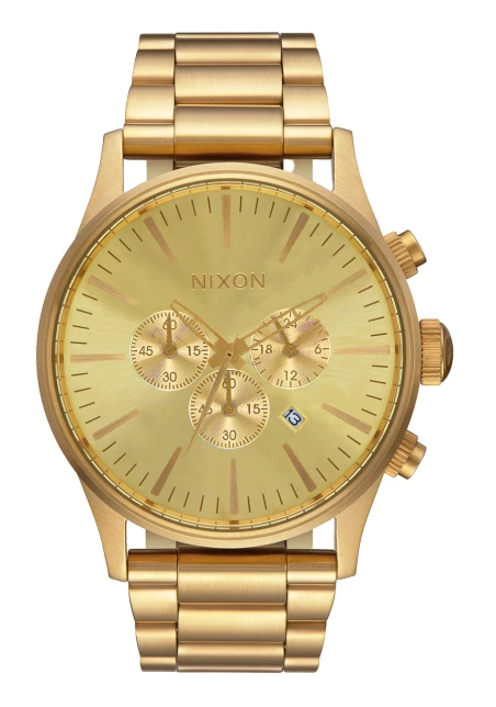 Montre Nixon - Sentry Chrono - All Gold