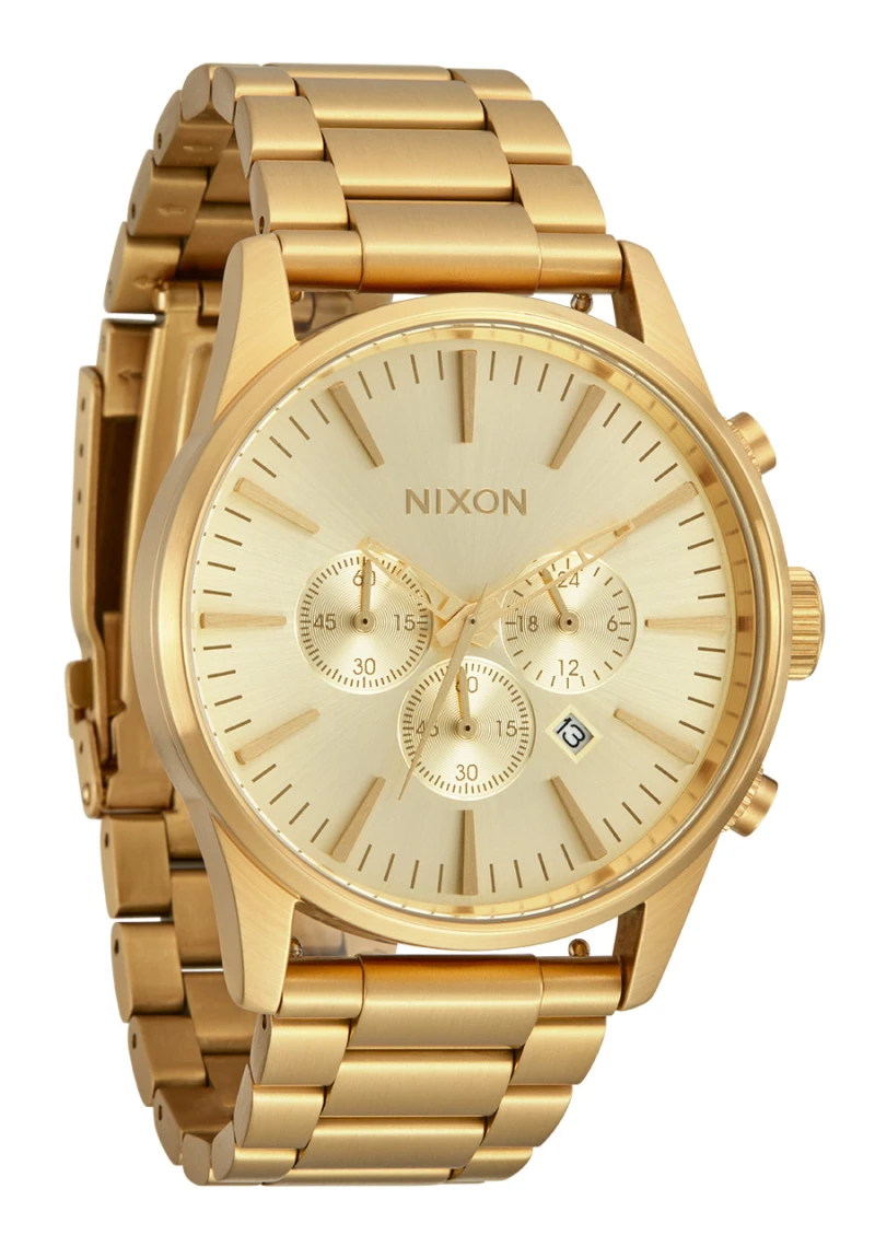 Montre Nixon - Sentry Chrono - All Gold